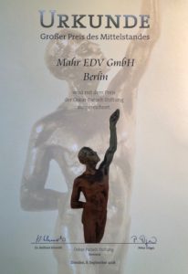 Preis für Mahr EDV