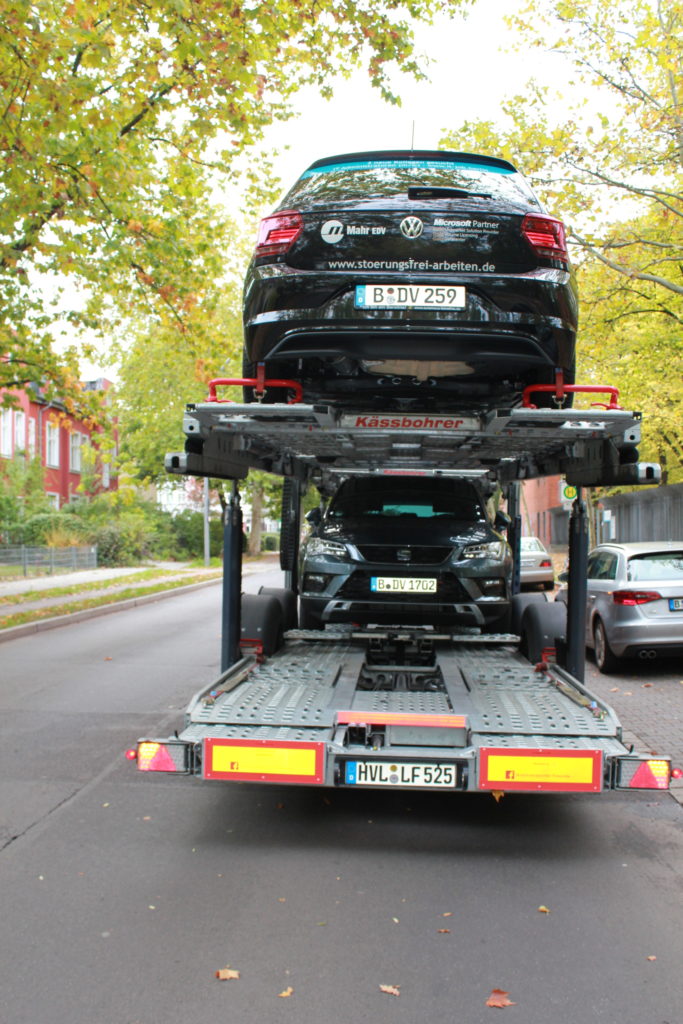 dienstwagen anlieferung
