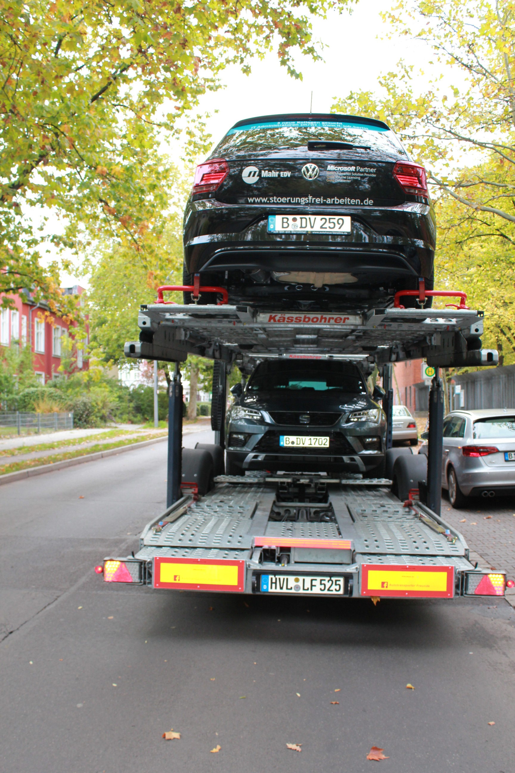 dienstwagen anlieferung