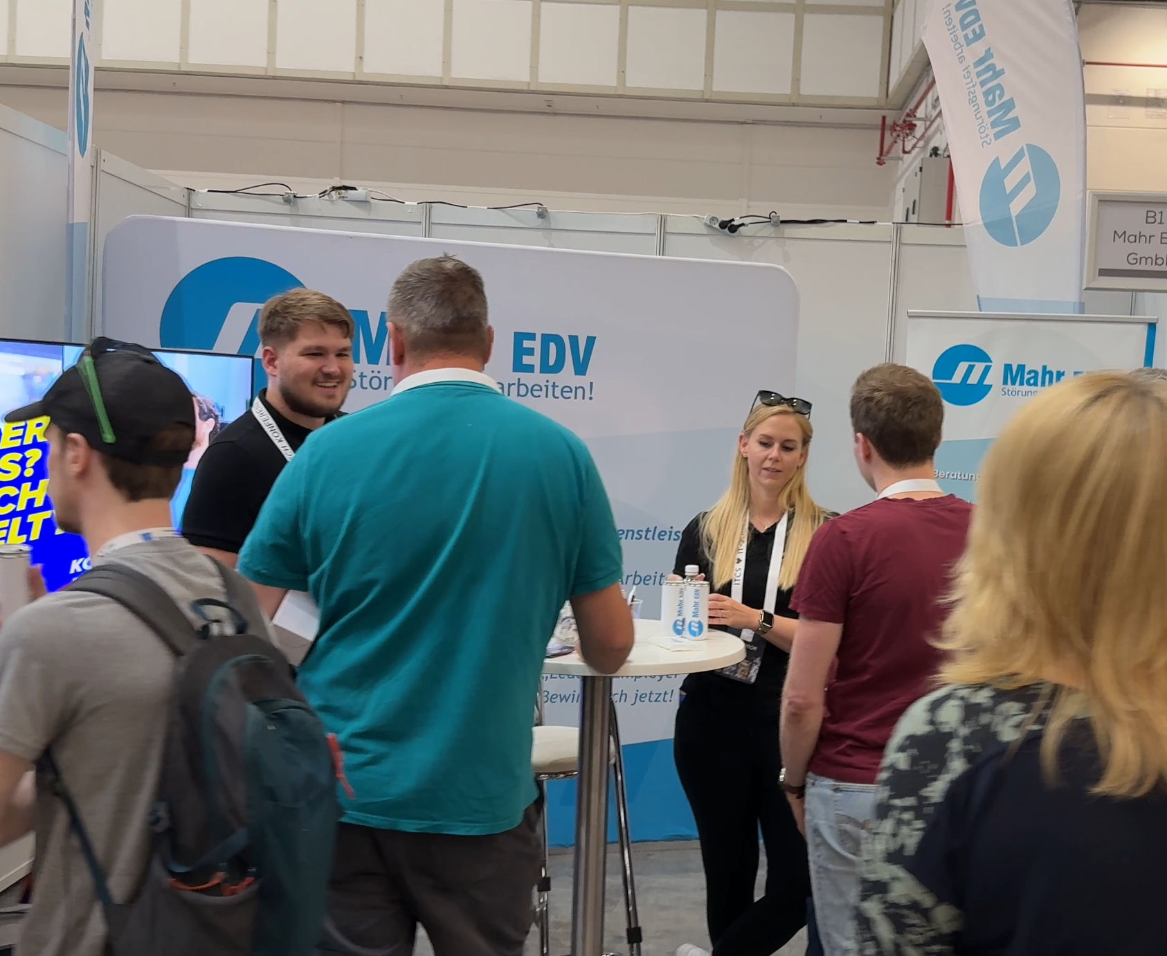 Messestand Mahr EDV