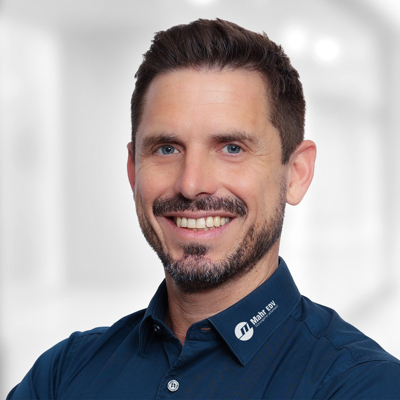 Matthias Kraemer, Vertriebsleiter bei Mahr EDV