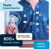Person berührt eine digitale Cloud Visualisierung, die Cloud Migration und sichere Datenübertragung mit Datei, Dokument, Schloss und Schlüssel Symbolen darstellt