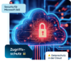 digitale Visualisierung einer Cloud Security