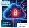 digitale Visualisierung einer Cloud Security
