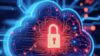 digitale Visualisierung einer Cloud Security