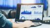 Laptop mit Datenanalyse-Ergebnissen