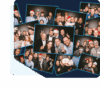 Collage von Mahr Mitarbeitern bei der Weihnachtsfeier