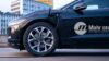 Nahaufnahme eines Mahr EDV Elektro-Firmenwagens
